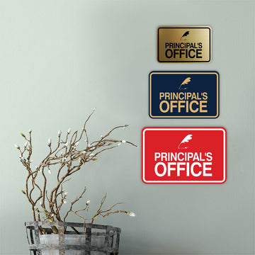 Signs ByLITA Classic Framed Principal's Office Wall or Door Sign